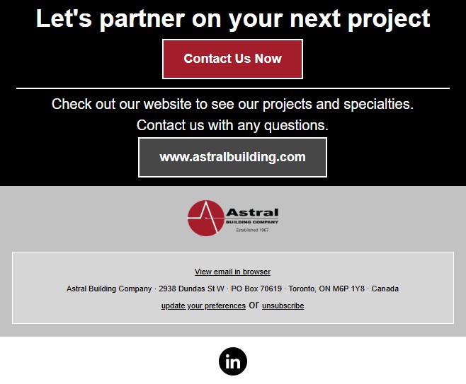 Kickstart your 2026 construction projects with Astral Building Company