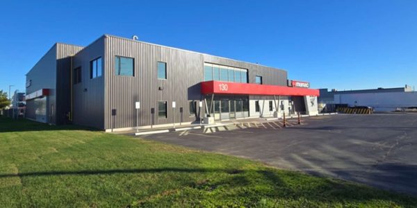 Manac Addition/Renovation 2025 - rear view of building