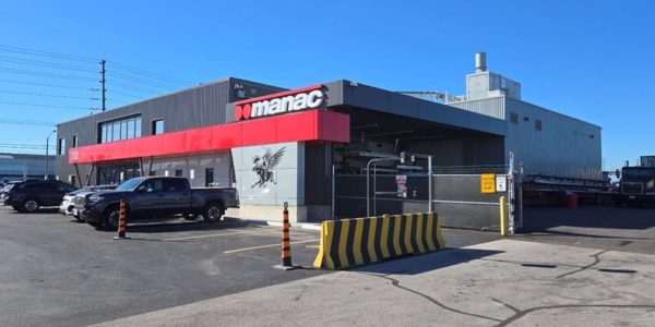 Manac Addition/Renovation 2025 - side view of building