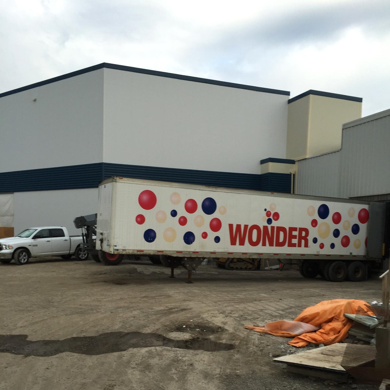 Weston Bakeries addition in Calgary, AB